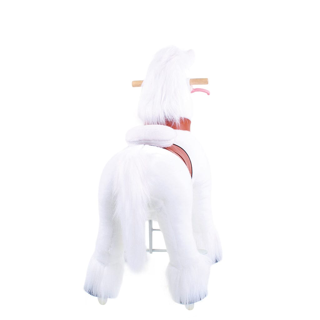 Model U Unicorn Riding Toy Age 4-8 White - HoneyBug 