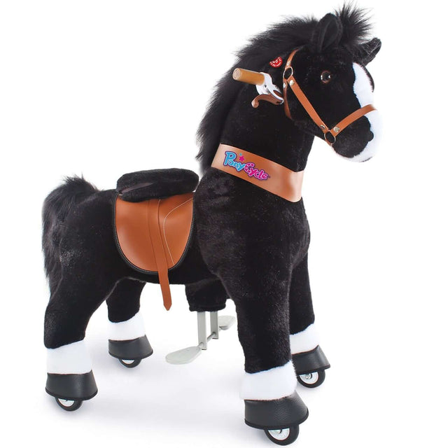 Model U Horse Age 4-8 Black - HoneyBug 