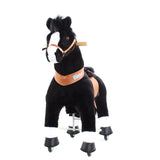 Model U Horse Age 4-8 Black - HoneyBug 