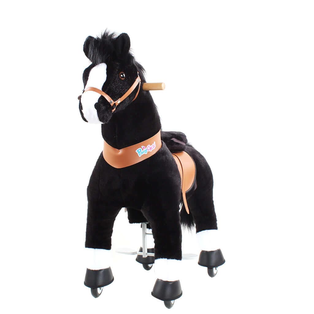 Model U Horse Age 4-8 Black - HoneyBug 