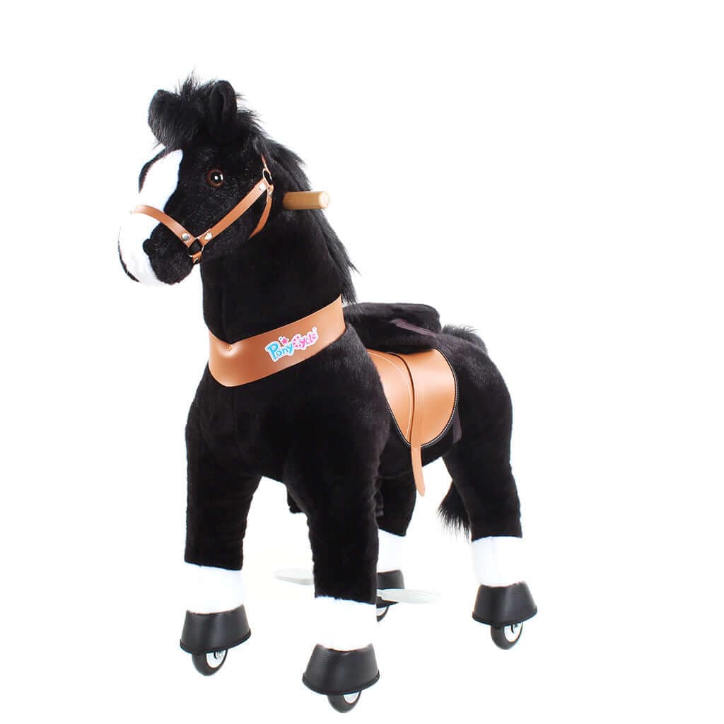 Model U Horse Age 4-8 Black - HoneyBug 