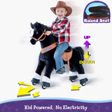 Model U Horse Age 4-8 Black - HoneyBug 