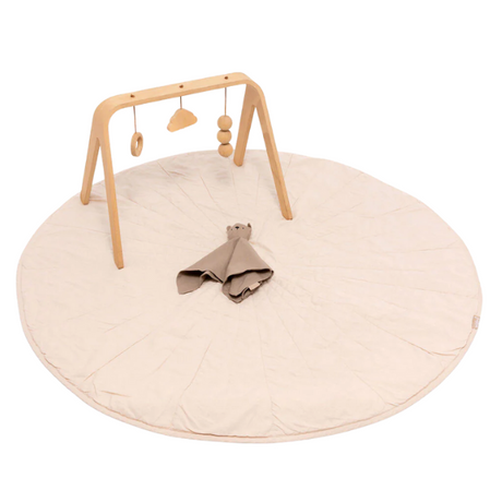 Sparrow/Desert Lark - Linen Quilted Playmat - HoneyBug 