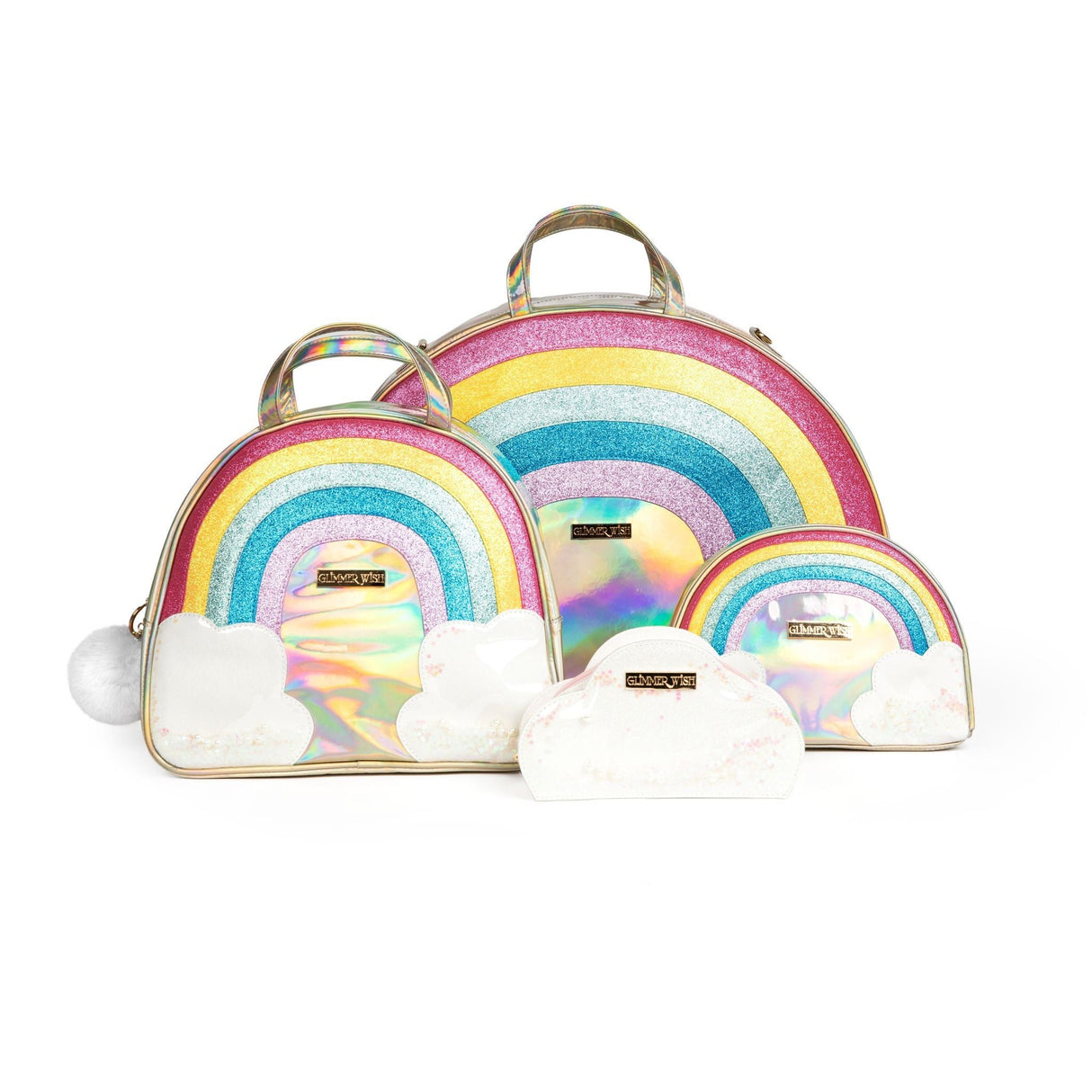 Unicorn Rainbow Travel Luggage Set - HoneyBug 