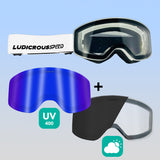 Ludicrous Speed Snow Goggles Set | Youth - HoneyBug 