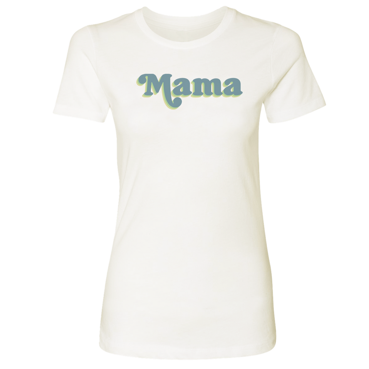 adult graphic tee | mama blue - HoneyBug 