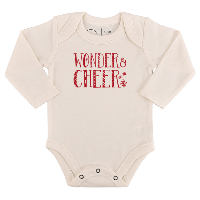 long sleeve graphic bodysuit | wonder and cheer - HoneyBug 