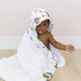 Wyoming Baby Hooded Towel