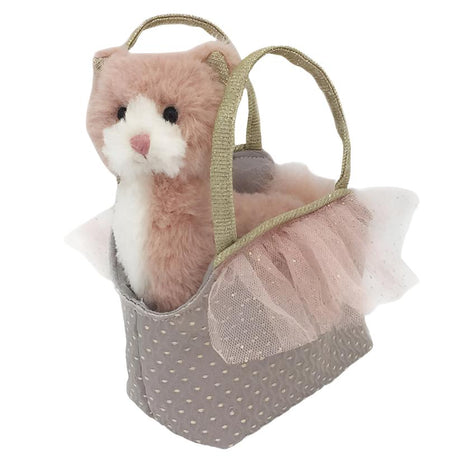 'Callie' Kitty Plush Doll & Toy Purse - HoneyBug 