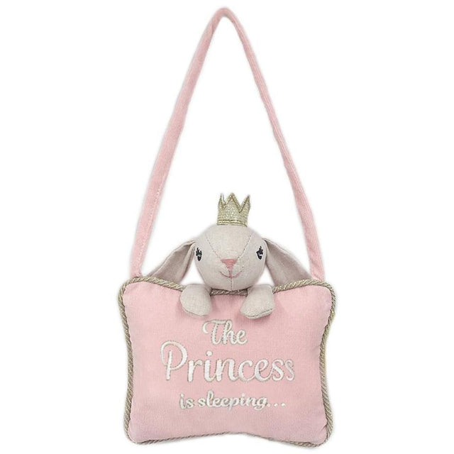 The Princess Is Sleeping Door Hanger - HoneyBug 