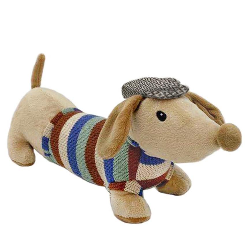 'Pierre' French Dog Plush Toy - HoneyBug 