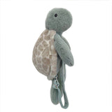 'Taylor' Turtle Plush Backpack - HoneyBug 