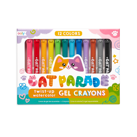 Cat Parade Gel Crayons by OOLY - HoneyBug 