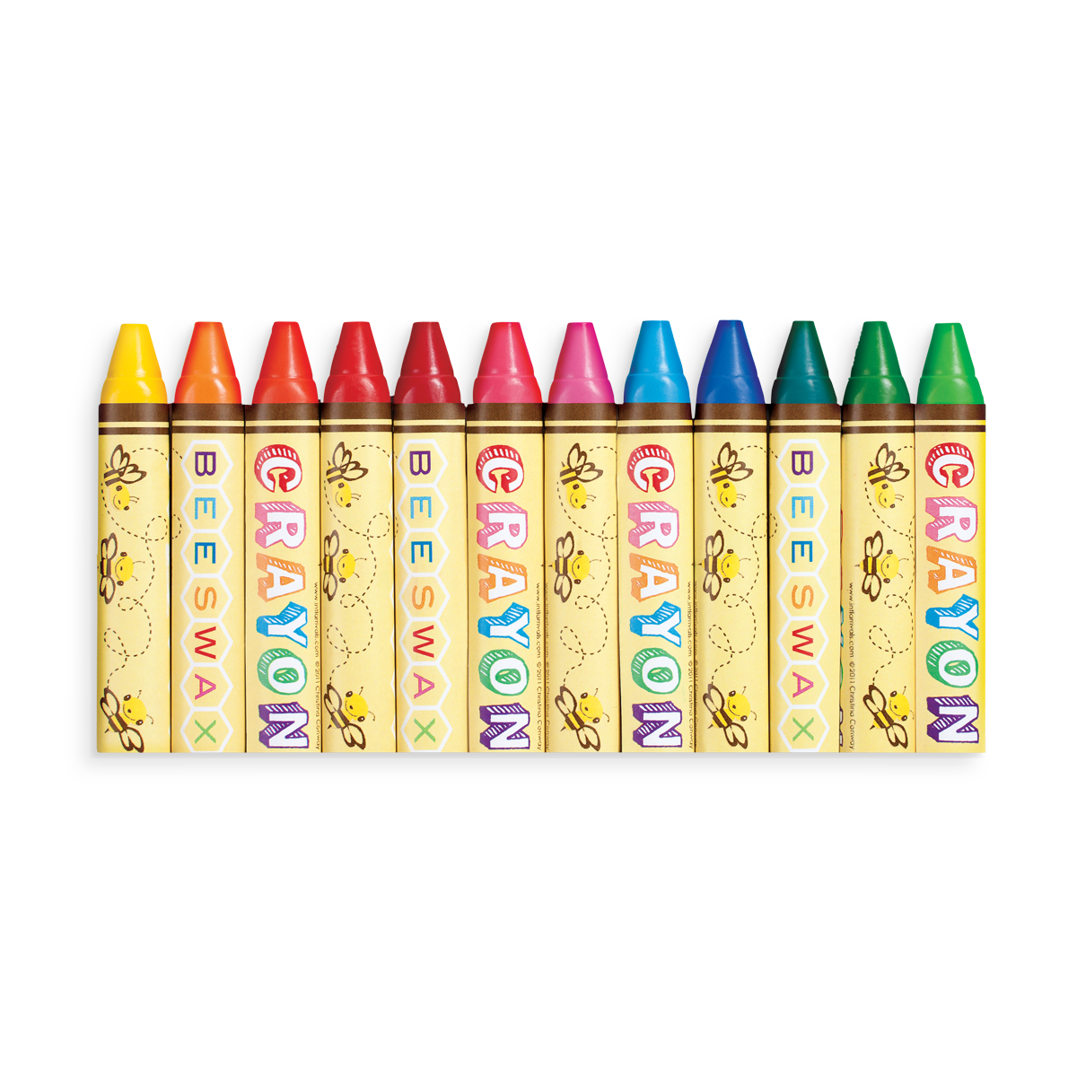 Brilliant Bee Crayons by OOLY - HoneyBug 