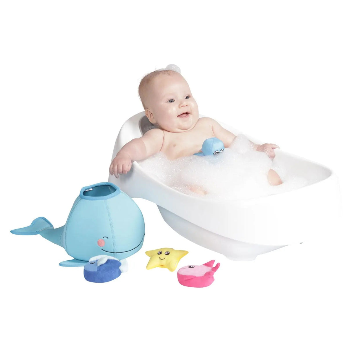 Whale Floating Fill n Spill by Manhattan Toy - HoneyBug 