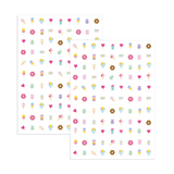 Lolly Nail Stickers - 2 Sheets - HoneyBug 