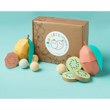 100% Natural Bath Bombs - Kiwi-Mango Mega Pack (30 Count) - HoneyBug 