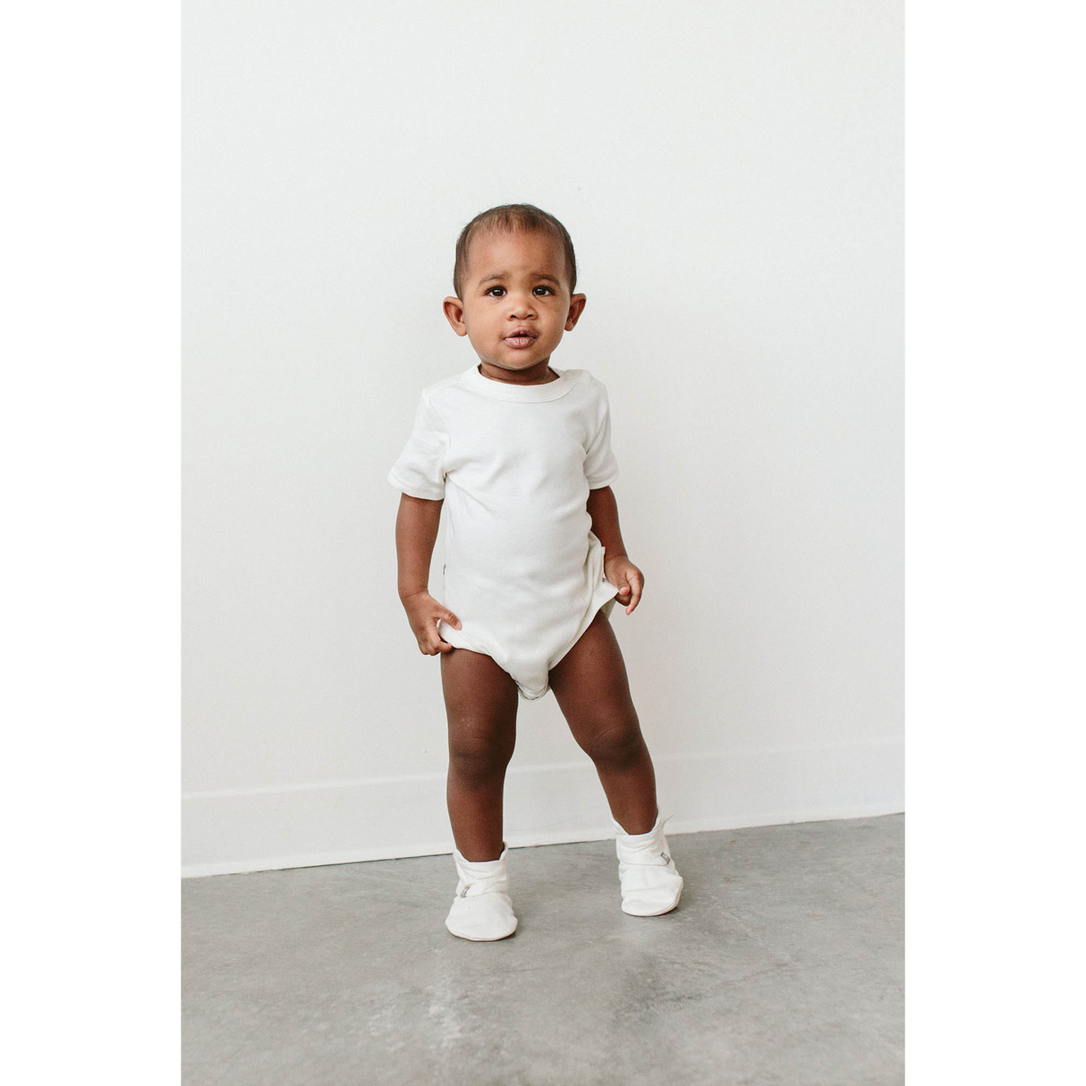 S/S BODYSUIT | CLOUD - HoneyBug 