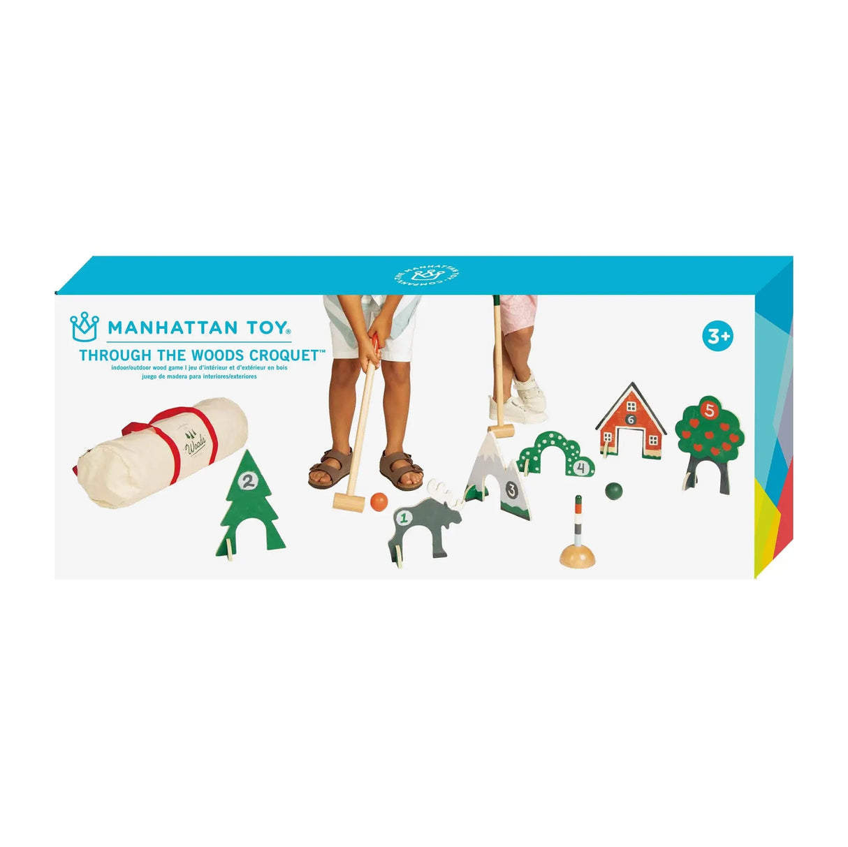 Through The Woods Croquet Set by Manhattan Toy - HoneyBug 