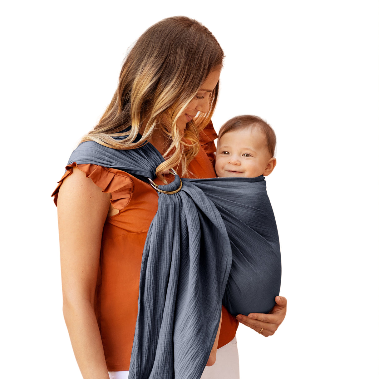 MOBY Ring Sling - Flint - HoneyBug 