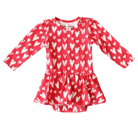 Lola & Taylor Charlotte Dress - Lot's of Love - HoneyBug 