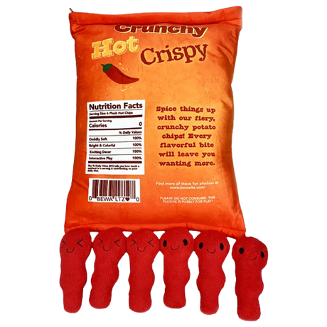 Mini Plushies - Red Hot Crisps - HoneyBug 