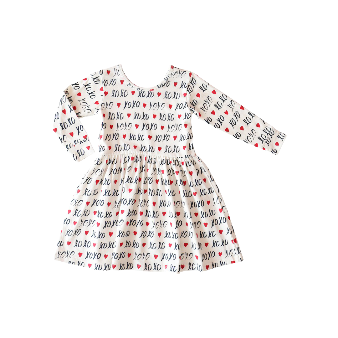 Lola & Taylor Ava Dress - XOXO - HoneyBug 