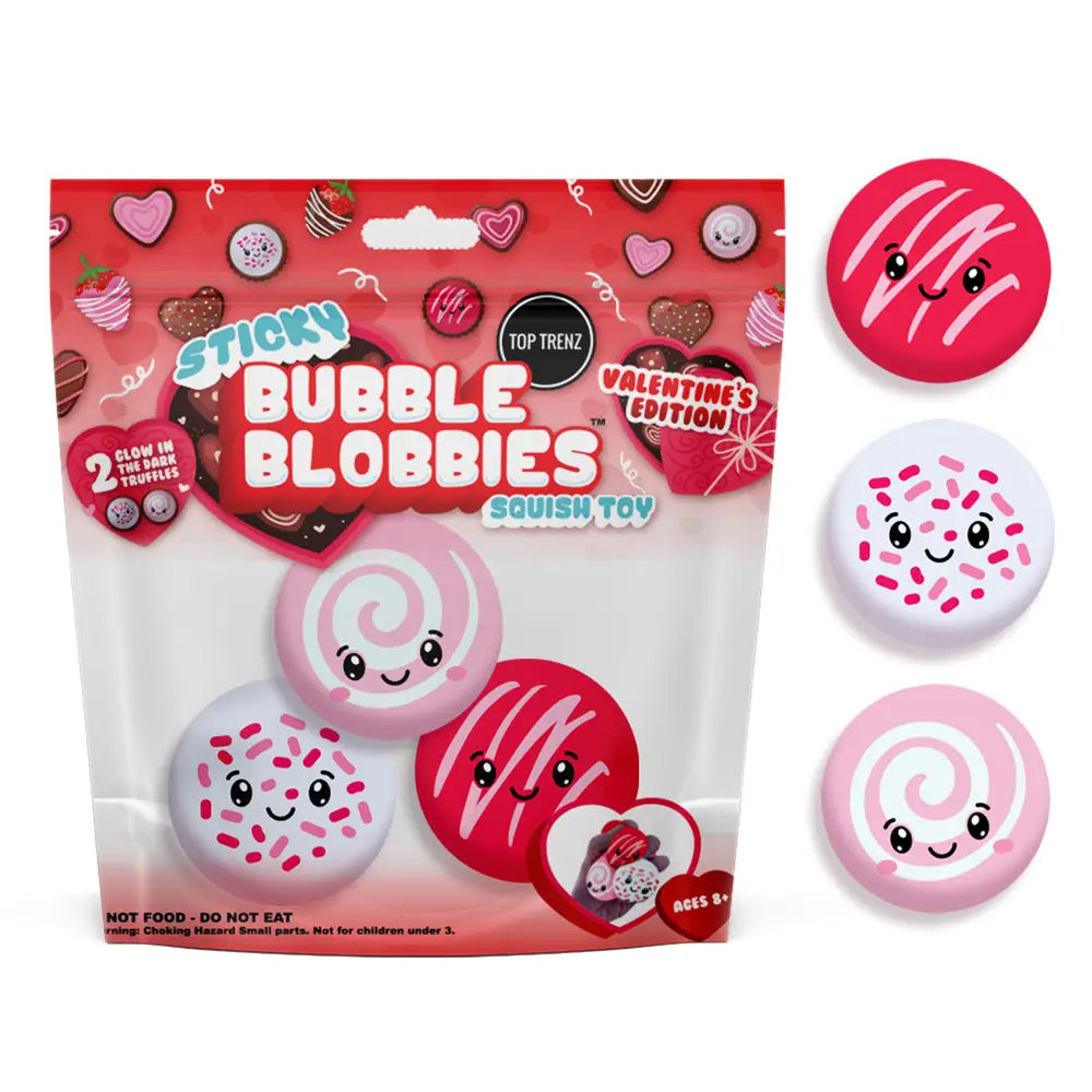 Sticky Bubble Blobbies Valentines Day Edition - HoneyBug 