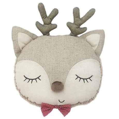 Merry Reindeer Accent Pillow - HoneyBug 