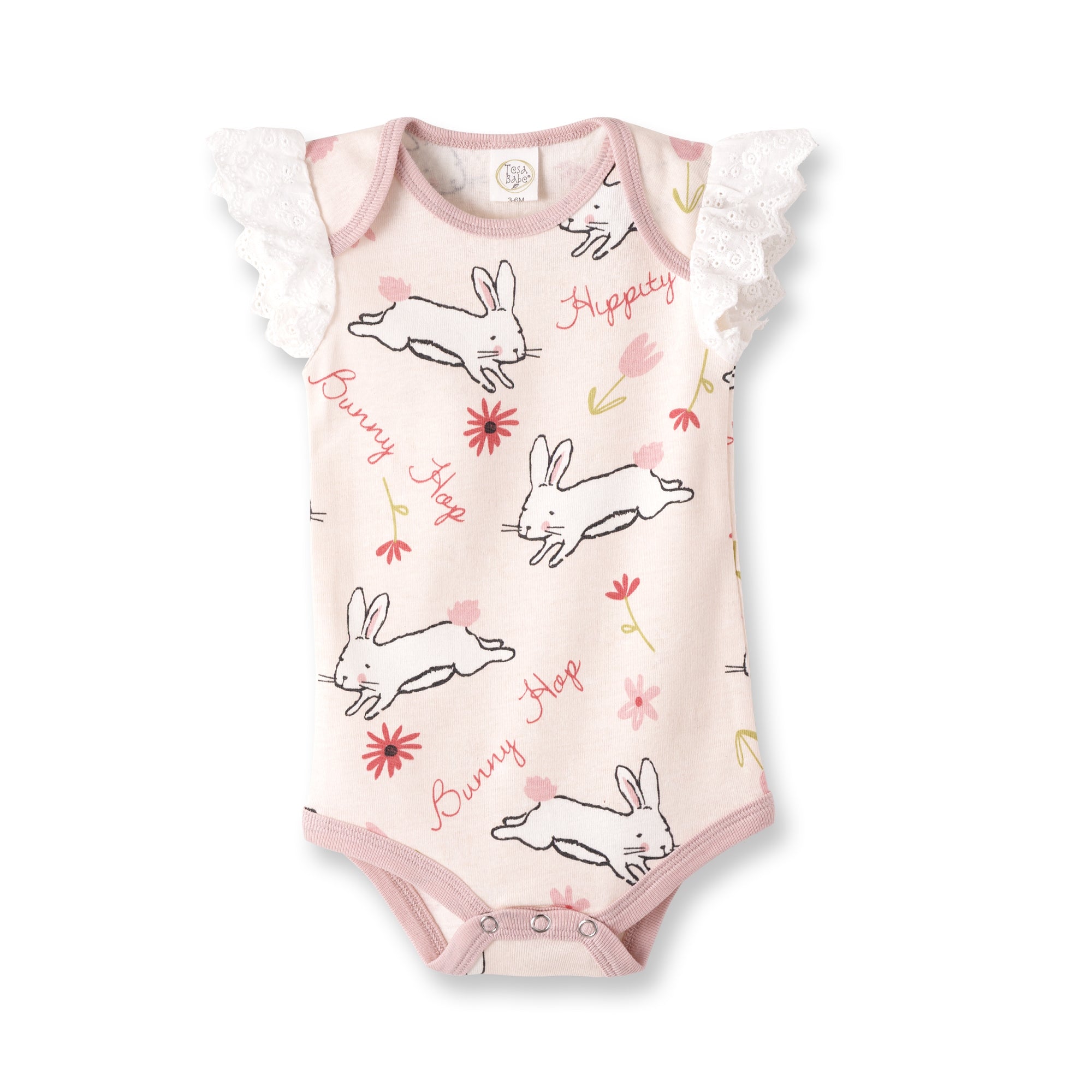 Easter Parade Bodysuit - Pink - HoneyBug 