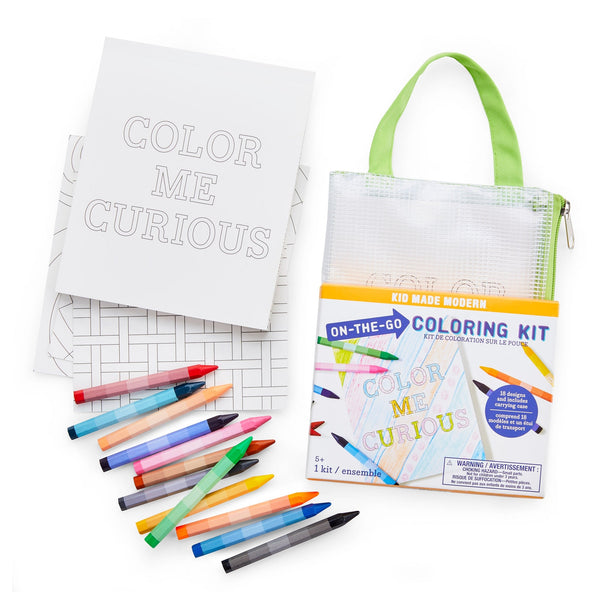 On-The-Go Coloring Kit - HoneyBug 