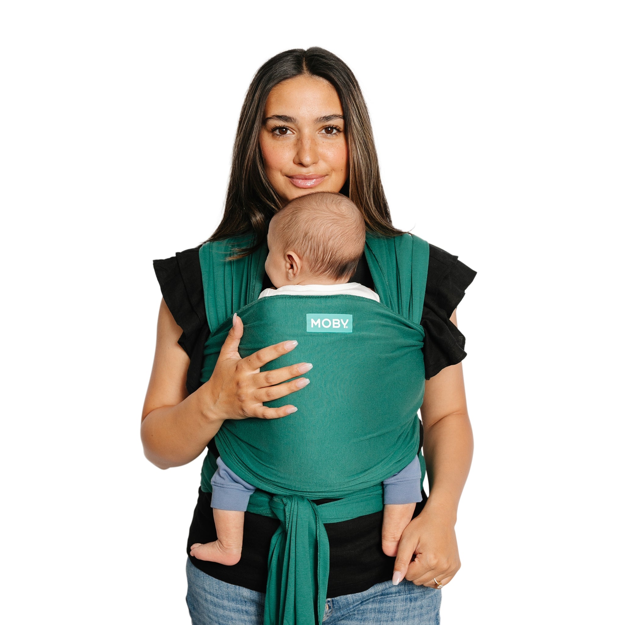 Moby Wrap Evolution - Emerald - HoneyBug 