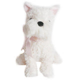 'Wes' Cream Westie Dog Plush Toy - HoneyBug 