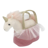 'Ophelia' Unicorn Plush Doll & Toy Purse - HoneyBug 