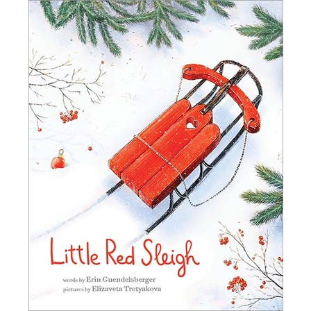 Little Red Sleigh - HoneyBug 