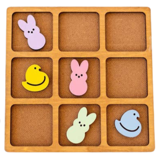 Tic-Tac-Toe: Easter Peeps - HoneyBug 