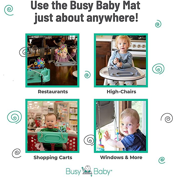 Busy Baby Silicone Placemat - HoneyBug 