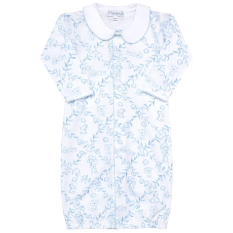 Blue Bears Trellace Baby Converter Gown - HoneyBug 