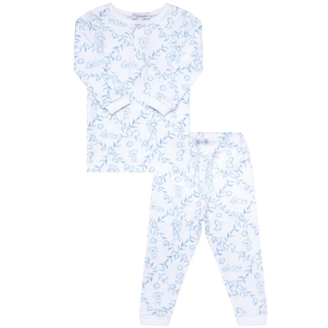 Blue Bears Trellace Pajamas  - HoneyBug 