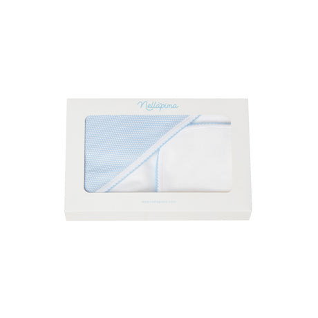 Bubble Hooded Towel - Blue - HoneyBug 