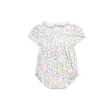 Berry Wildflowers Smocked Bubble - HoneyBug 