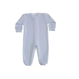 Blue Bubble Baby Footie - HoneyBug 