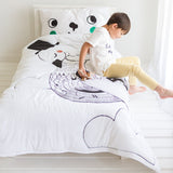 Swan Toddler Comforter - HoneyBug 