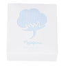 Blue Ginghan Baby Crib Sheets - HoneyBug 