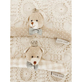 Bear Prince Padded Baby Hangers Set Of 2 - HoneyBug 