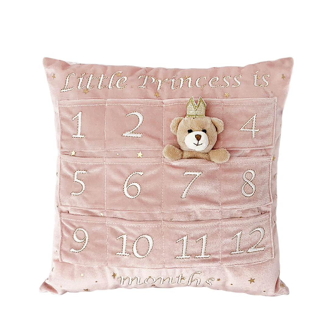 Princess First Year Pillow & Crown Gift Set - HoneyBug 