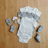 S/S BODYSUIT | CLOUD - HoneyBug 