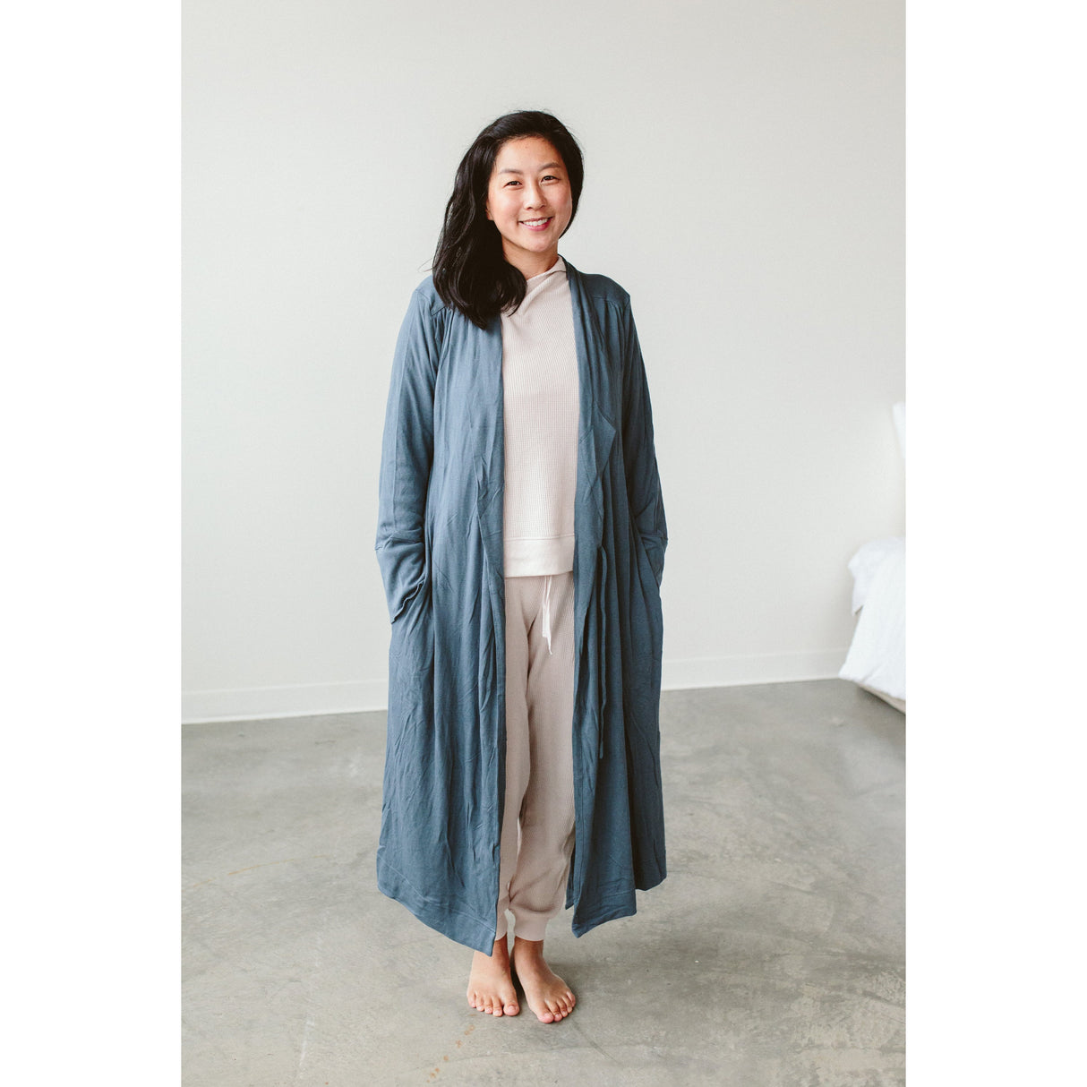 WOMENS ROBE | MIDNIGHT - HoneyBug 