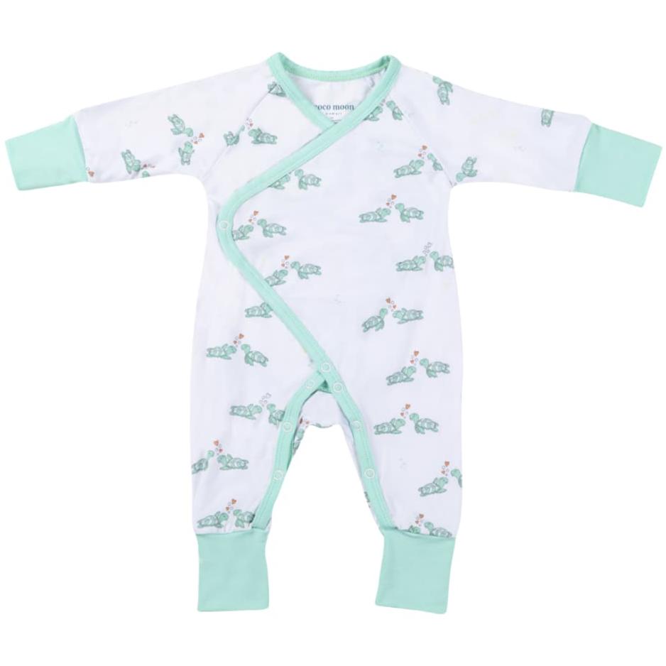 Honu Honi Bamboo Newborn Coverall - HoneyBug 