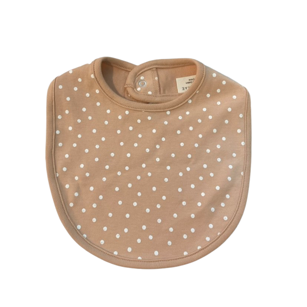 Jersey Snap Bib - Single | Petal Dots - HoneyBug 